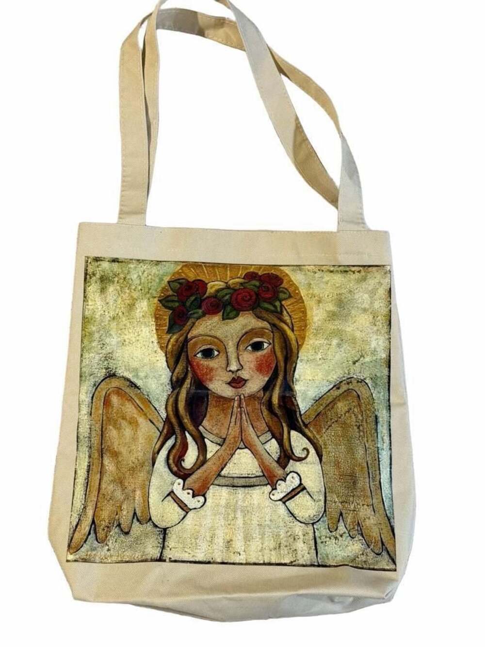 Teresa Kogut Angel of Purity Canvas Tote Bag